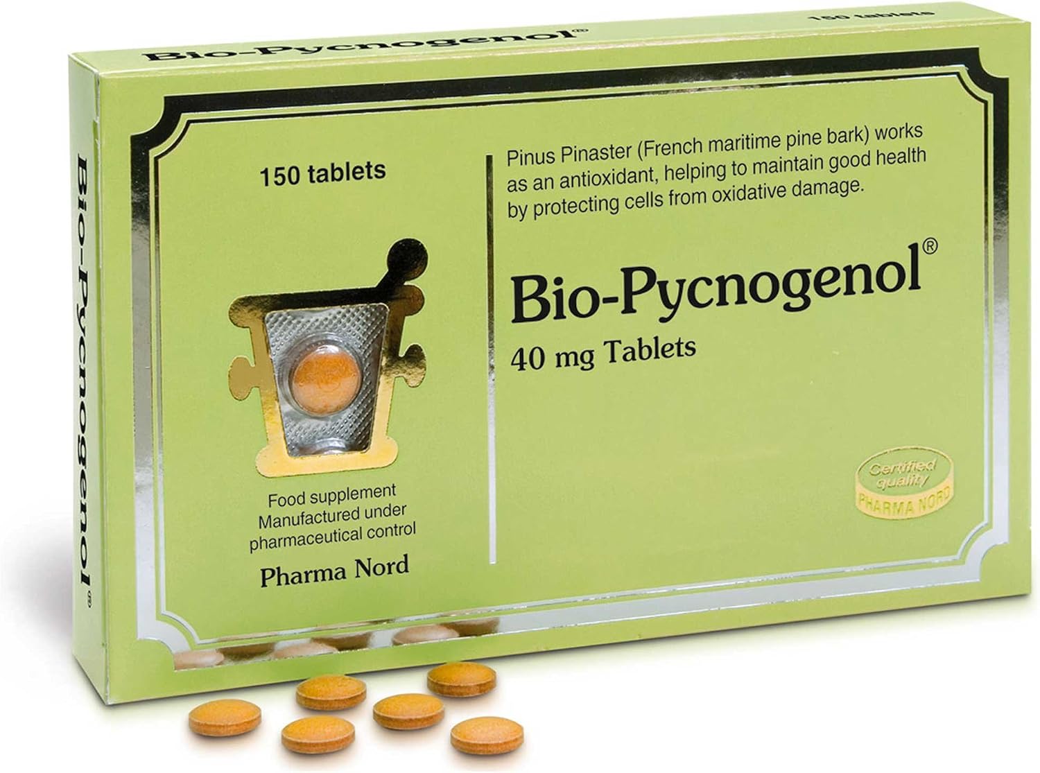 Pharma Nord Bio-Pycnogenol 150 tablets, 150 count (Pack of 1)