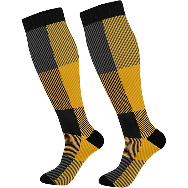 Dussdil Beautiful Sunflowers Leaves Compression Socks For