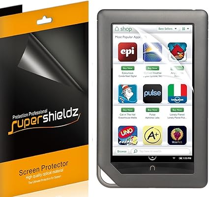 Amazon Com 3 Pack Supershieldz For Barnes Noble Nook Color