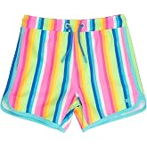 RUGGEDBUTTS Boys UPF50+ Stretch Dolphin Hem Swim Trunks - Boys Swim Trunks | Sun Protection 50+, Flexible Fabric, Curved Leg Opening, Beach Or Pool Wear