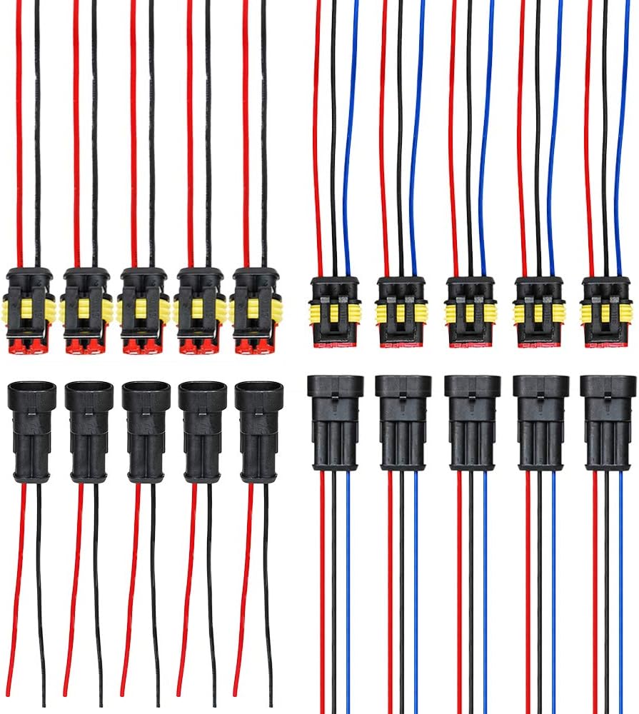 Eagles 2 Pin + 3 Pin Waterproof Quick Disconnect Electrical