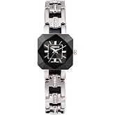 TIME100 Women's Bracelet Watches Ladies Quartz Wrist Watch with Green Dial Bezel with Crystals in Movement Bracelet Strap with Diamonds Waterproof