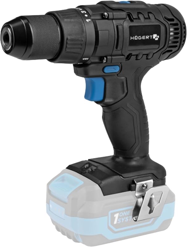 - Set cortacésped con batería 43 cm 2x18V con Taladro Atornillador 50 NM, 2X baterías de 4,0 Ah y Cargador Duo, cortacésped eléctrico sin escobillas Set Completo para jardín y Taller