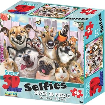 selfies puzzle 3d