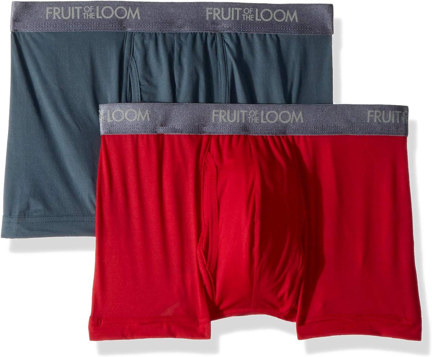 Fruit of the Loom Men's Premium Everlight Short Leg Boxer Brief