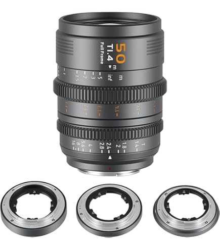 Amazon.com : DZOFILM Vespid Prime 50mm T2.1 Cinema Lens for PL