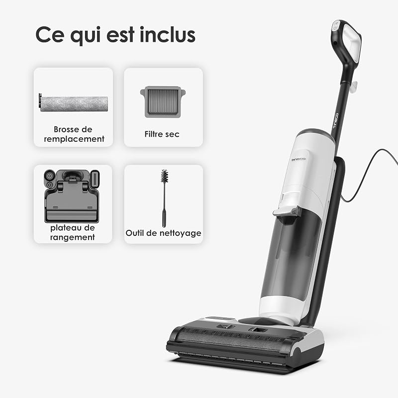 Floor One S5 Steam Nettoyeur Vapeur, avec Fils, pour Sols Durs