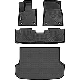 GINOWY-Floor Mats & Cargo Line for 2016-2022 RX RX350/ RX450h (Not for RXL), All Weather Car Mats RX Cargo Trunk Mat, Waterproof TPE Rubber Liners Durable Mats 3D Laser