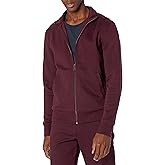 Amazon Essentials Men's Sweatshirt, Mock Neck, Fleece Zip Up
