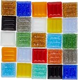 Rayher Mosaic Stones Bucket Glass 1 cm 1 kg 1300-Piece Multi-Colour view 3