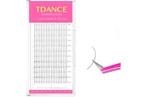 TDANCE Spikes lash Extensions, Lash Spikes Thickness 0.07 D Curl Mix 10-17mm Matte Black Lash Extension Spikes (Spikes,D-0.07,10-17mm)
