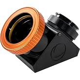 Celestron 2" Twist-Lock Dielectric Star Diagonal for Refractors &amp; SCTs | Twist-Lock Eyepiece Clamp, 99% Reflectivity, Brass Compression Ring, Precision CNC Construction, Fits 2" Eyepieces