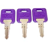 3 Pack Replacement Keys for Global Link RV Keys Select Your Key Number (G370)