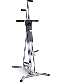 MaxiClimber(r) - The original patented Vertical Climber,"As Seen On TV" - Full Body Workout with BONUS Fitness App for IOS and Android