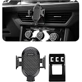 AOUKKL Car Phone Holder Fits for Volkswagen Jetta 2019-2025 and VW Jetta GLI 2019-2025 Accessories,Thick Cases Friendly,Cell Phone Mount for 4-7 in Phones,360 Degree Rotation,Easy to Install