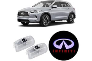 HAOGI Never Fade Car LED Door Logo Projector Ghost Shadow Light, Compatible for Q50 Q60 Q70 QX70 QX50 QX60 QX70 QX80 EX FX G M Series Car Accessories