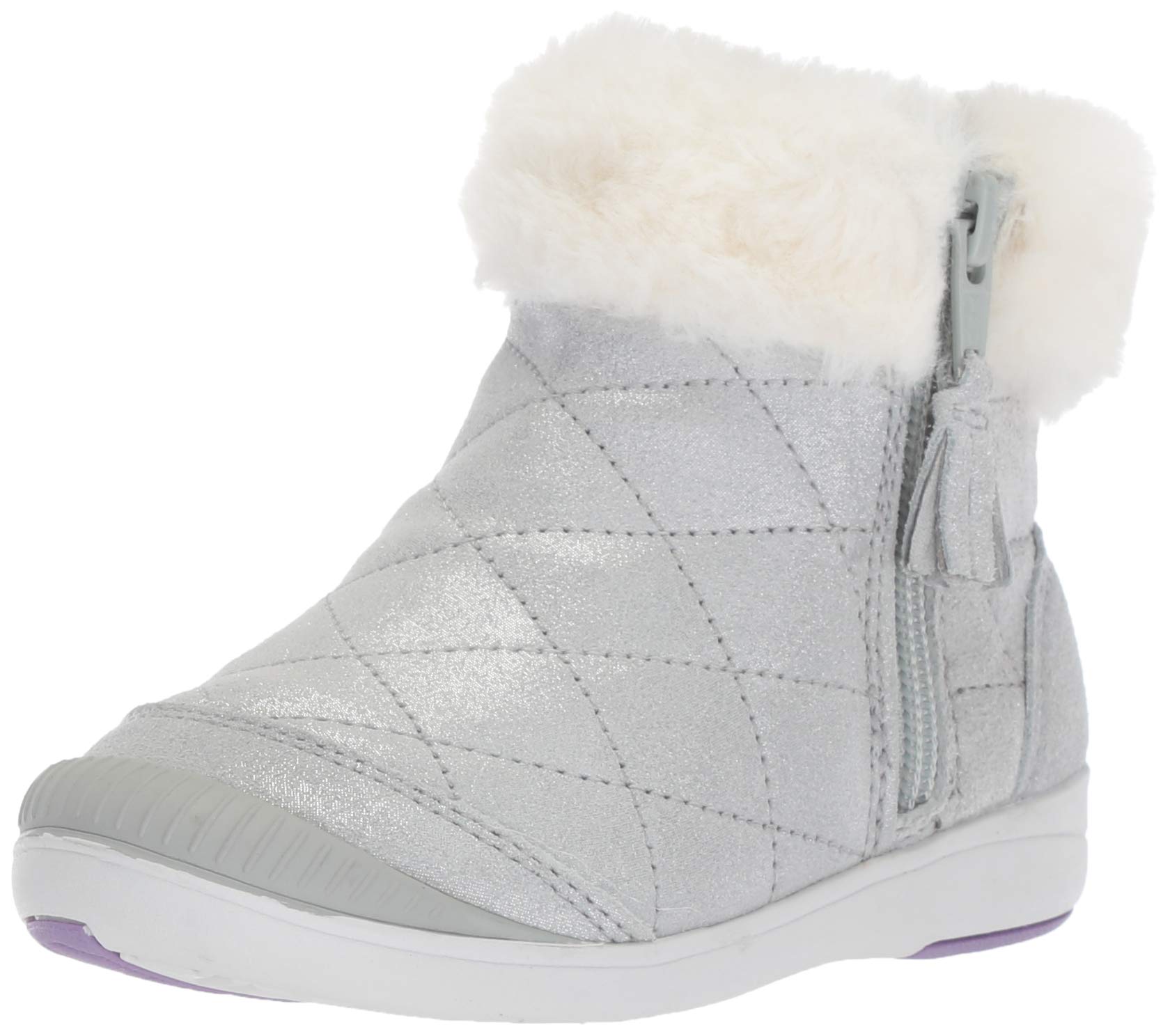 Kids Chloe Girl's Sparkle Suede Bootie Fashion Boot