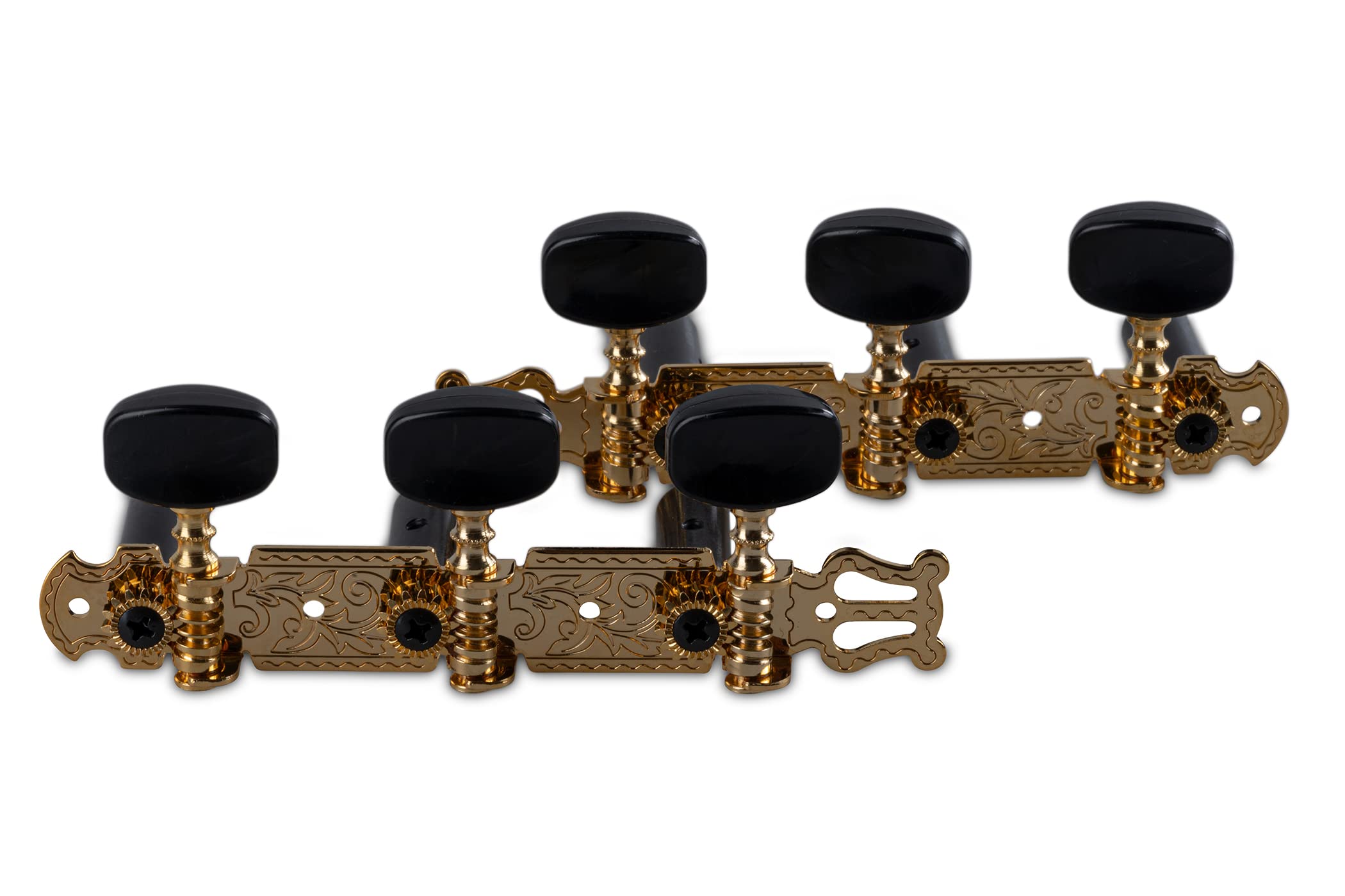 GEWA Classical guitar machine head Pro Arte Gold plated with lyra