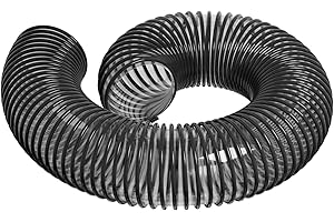 KSCJDG 69860 Lawn Vacuum Hose Replacemen Agri Fab 41882 Mow-N-Vacs and Chip-N-Vacs Riding Mower Flex Hose 45-0577, 45-0578,45-0567 - 84"L (Maximum elongation) x 6"W