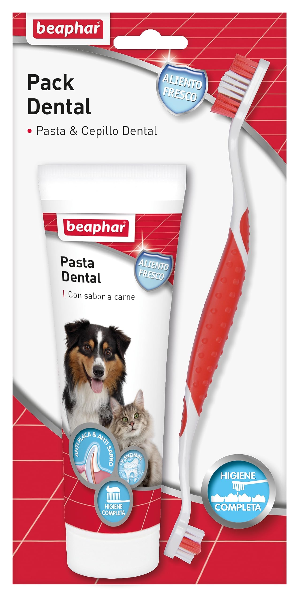 Beaphar Toothbrush Pack: Toothpaste + Toothbrush