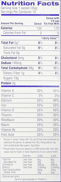 CREAM OF WHEAT MAPLE BROWN SUGAR INSTANT HOT CEREAL, 10 (1.23 OUNCE PER PACK) (PACK OF 3)