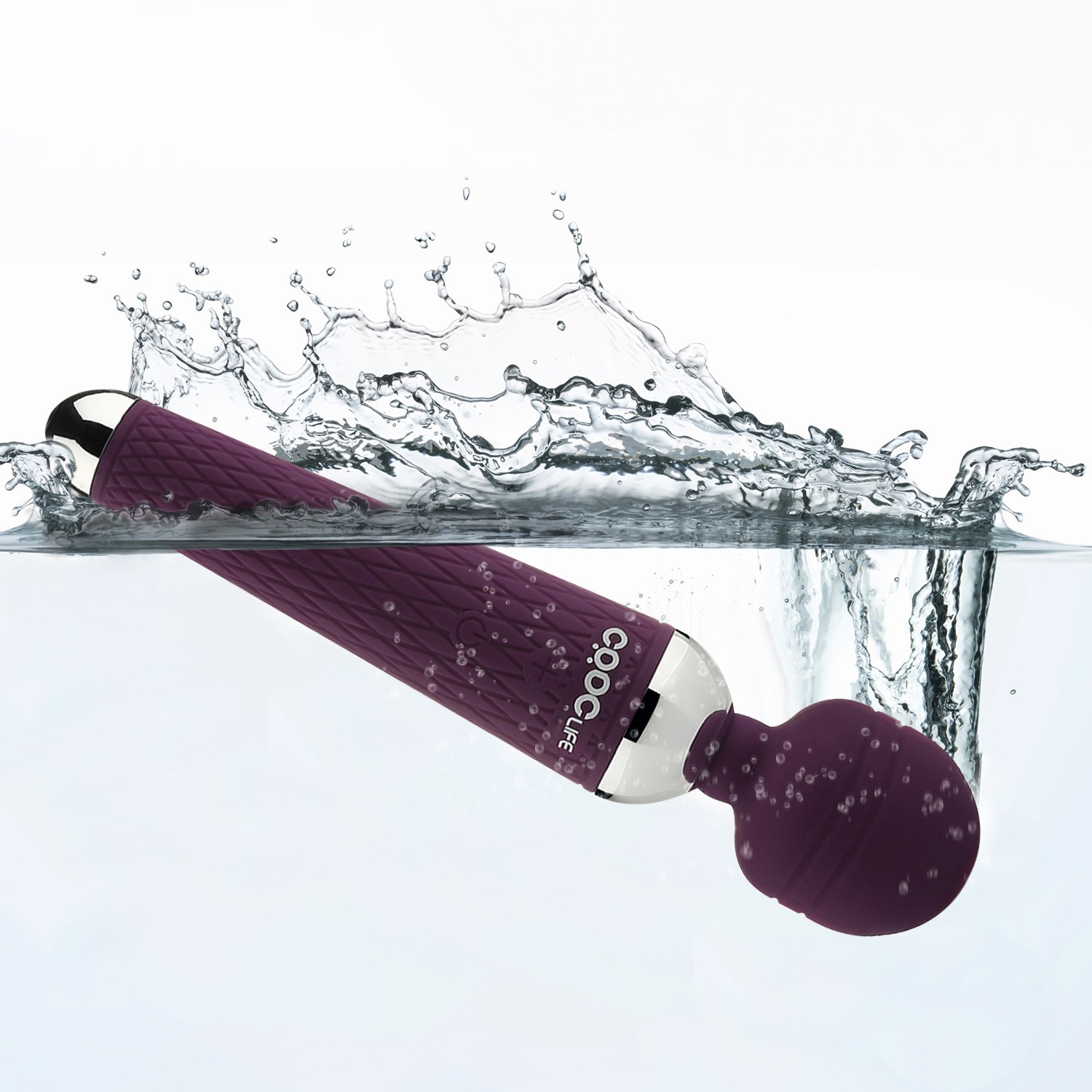 Rechargeable Massager with 16 Powerful Speeds, CRDC Life Portable Therapy Body Massager for Muscle Aches and Sports Recovery