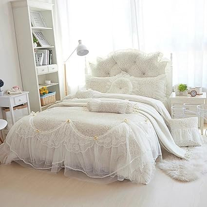 Amazon Ykfn 4点セット おしゃれ 姫系 プリンセス 寝具 掛け布団