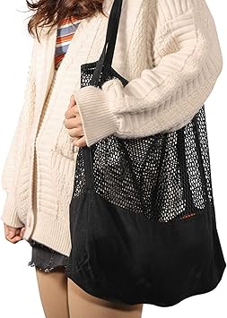 Amazon エコバッグ 折りたたみ ショッピングバッグ キャンバス メッシュバッグ ネットバッグ トートバッグ レディース 人気 大容量 通勤 通学 ファッション 買い物バッグ コンパクトバッグ 買い物袋 Shengshou プールバッグ