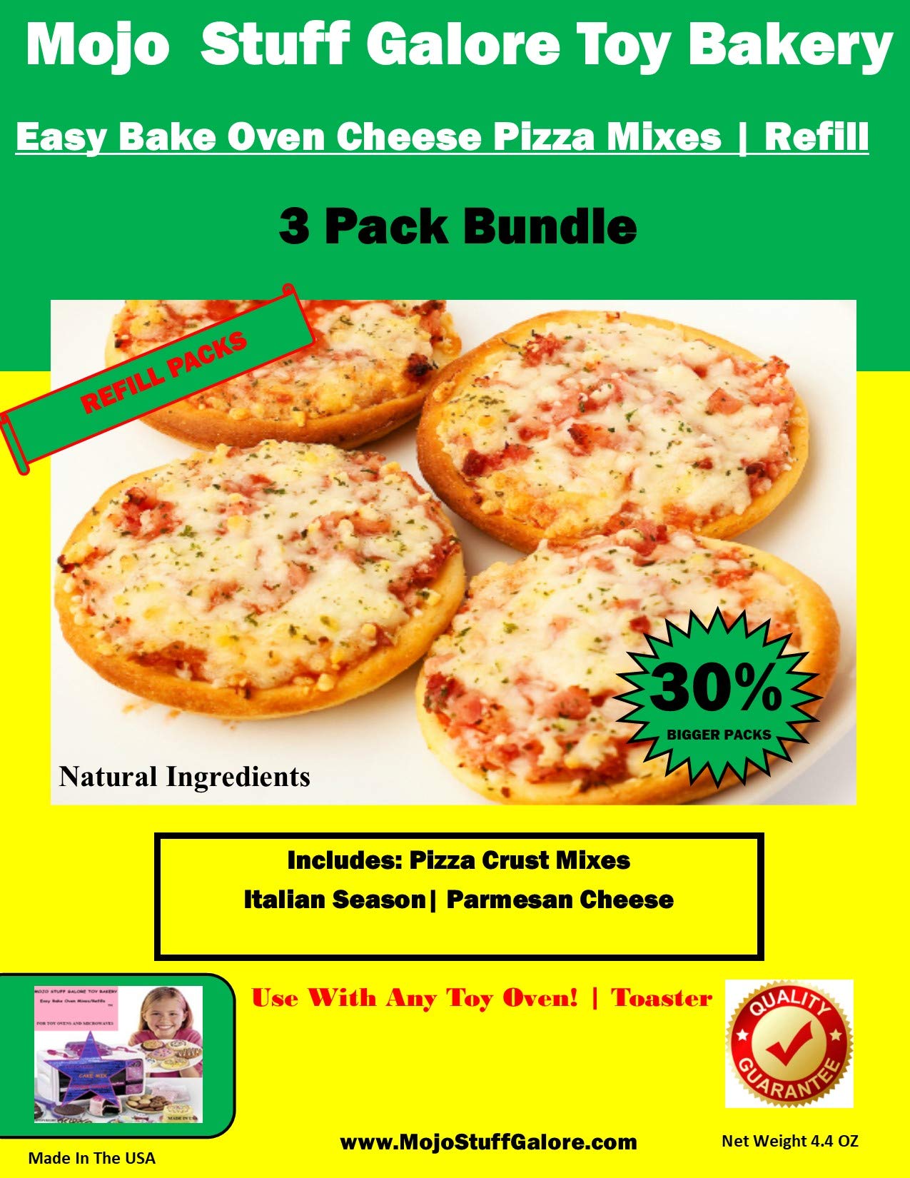Ultimate Easy Bake Oven Mixes | Cheese Pizza Refill EZ Bake