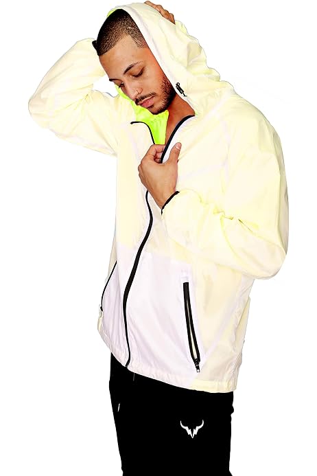 Hooded Windbreaker Jacket 