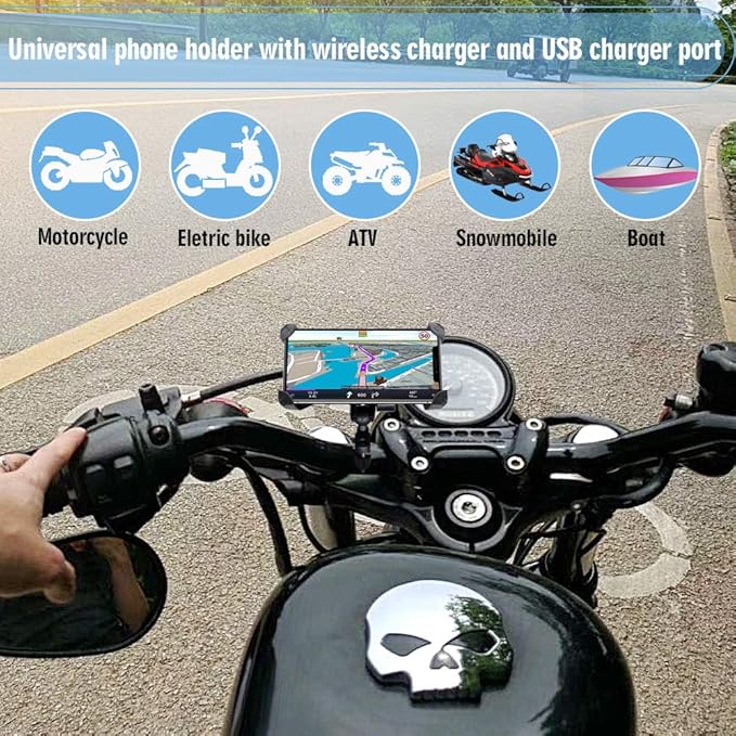 leepiya motorcycle phone mount