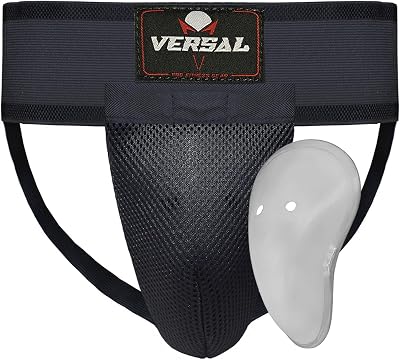 VERSAL Boxing Groin Guard MMA Muay Thai Jock Strap L size