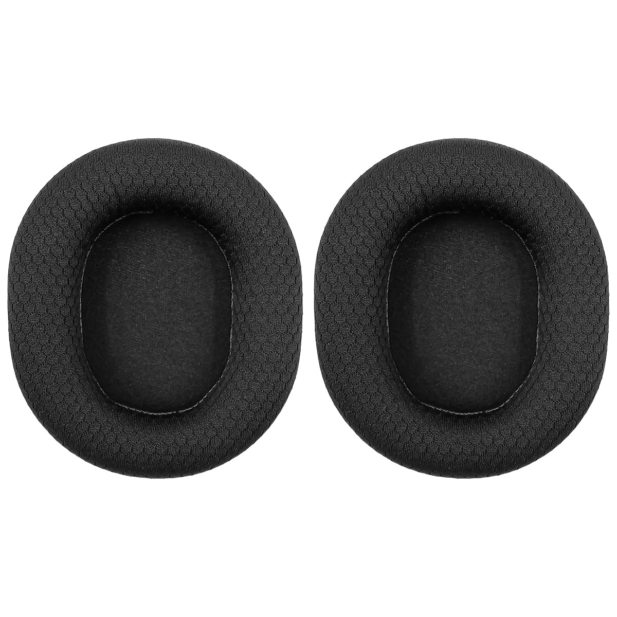Alnicov 1Pair Replacement Ear Pads Black Mesh Headphone Cover Compatible with SteelSeries Arctis 1/Arctis 3/Arctis 5/Arctis 7/Arctis 7P/Arctis 9X/Arctis Pro/Arctis