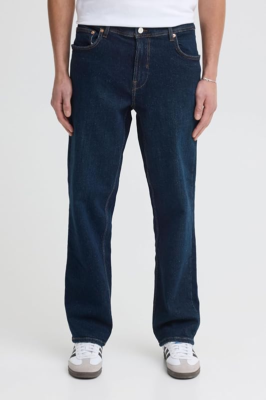 Herren Jeans - Klassische Herren Jeans mit geradem Schnitt, Ideal für Freizeit Oder Casual Friday — photo 2 sur 7