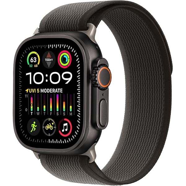 Amazon.com: Apple Watch Band - Ocean Band (49mm) - Black