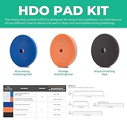Lake Country 3-Pack of 6.5" HDO Foam Polishing Pads