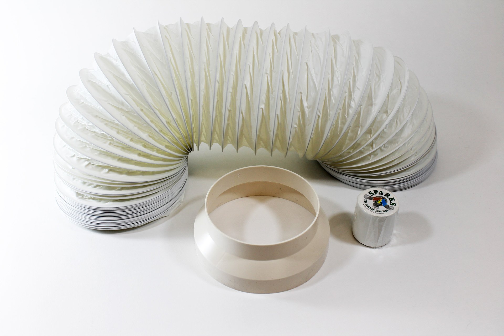 6 Metre Extension Hose to Fit Portable Air Conditioner Connects Easily to Your Existing Vent Pipe Extending It by 6 Metres