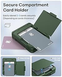 ATATOO for Motorola Razr+ Plus 2024 Case, Built-in