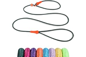 FURRYMONG 6 FT Lightweight Dog Training Leash Durable Slip Leads for Dogs Classic Dog Rope Slip Lead Dog Leash for Small Medium Dogs and Puppies No Pull Dog Leash, Green