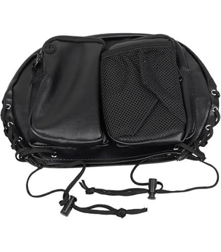 Amazon.com: XMMT Black PU Leather Driver Rider Backrest Organizer