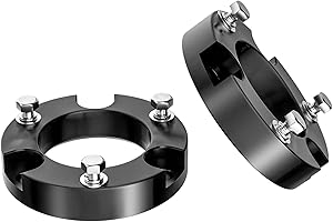 FLYCLE 2 inch Leveling Kits for 2005-2023 Tacoma, 2003-2023 4Runner, 2007-2015 FJ Curiser, Front Strut Spacers 2'' Lift Kit Compatible with Tacoma 4Runner FJ Curiser
