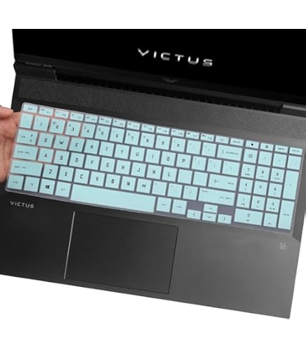 Piel De La Cubierta Del Teclado Para HP Victus Gaming Laptop 15.6" 15- Fb0028nr/fa0025nr/fa0031dx/fa0747nr 15t-fa000 15z-fb000, HP Victus 16.1" Portátil