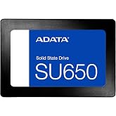 ADATA Ultimate SU650 Solid State Drive - 512GB Internal SSD - 2.5" SATA 6Gb/s - PC Upgrade - High-Speed, Secure Data Storage - Advanced Error Correction - Desktop Compatible - ASU650SS-512GT-R
