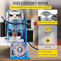 VEVOR Electric Wire Stripping Machine, 370W