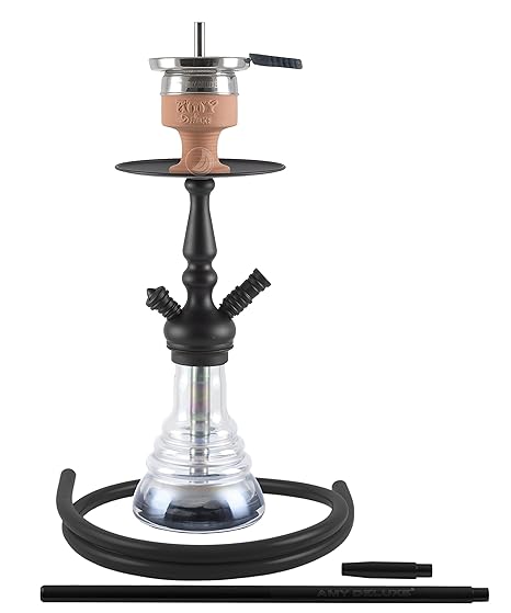 AMY Little Zuri R II - black - RS black powder | Shisha Wasserpfeife Rainbow
