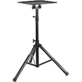 鶹 Basics Multi-Purpose Adjustable Portable Tripod Stand for Workstation, Music, DJ, Projector, or Mixer