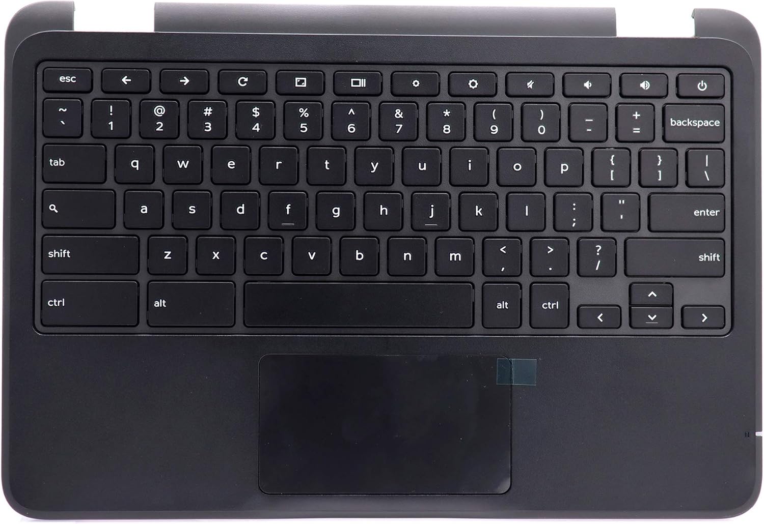 Deal4GO Top Cover Upper Case Palmrest Keyboard & Touchpad Replacement for Dell Chromebook 11 3180 3181 P26T VK0VC 0VK0VC