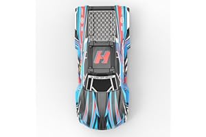 Hosim RC Car Shell Body FC10-SJ02 Accessory Spare Parts for Hosim 1:14 FC10 Remote Control Trucks(Blue)