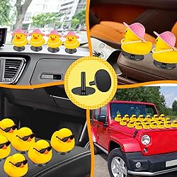 40 Pcs Duck Plugs, Black Plastic Duck Holder for
