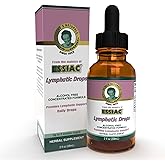 Rene's Naturals Lymphatic Drops, 100% Organic and Wild Crafted Herbs, Alcohol-Free, Sugar-Free, Whole Plant Certified. 2oz up to 2 Months Supply. 100% Vegan Herbal Supplement, Certified Kosher